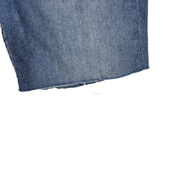 Free People Distressed High Rise Bermuda Shorts Size 28 # 645 - Picture 8 of 9